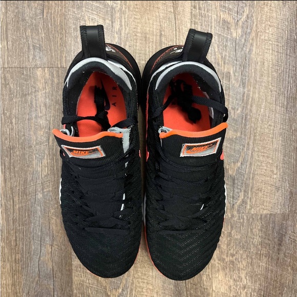 lebron 16 lava black